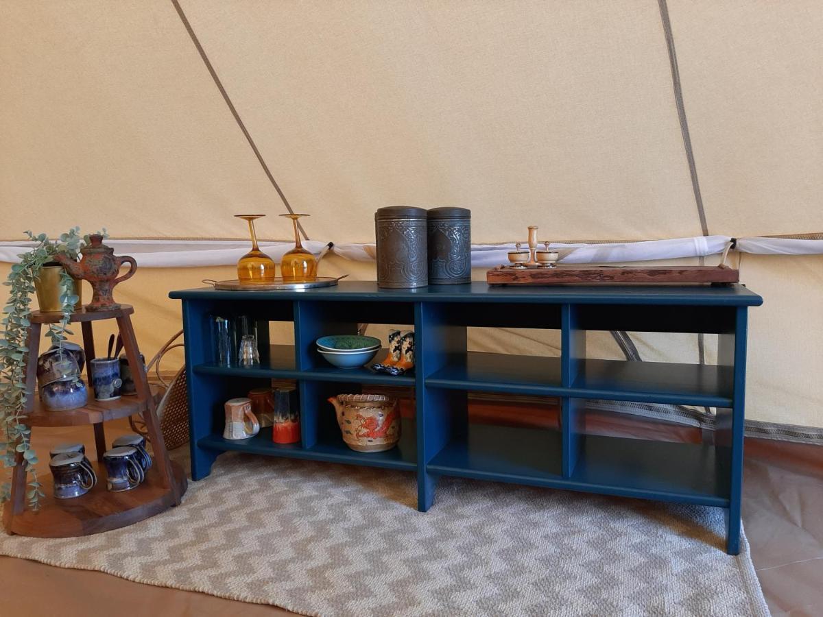 Glamping De Vrije Wind, Tentverhuur Houwerzijl Eksteriør billede