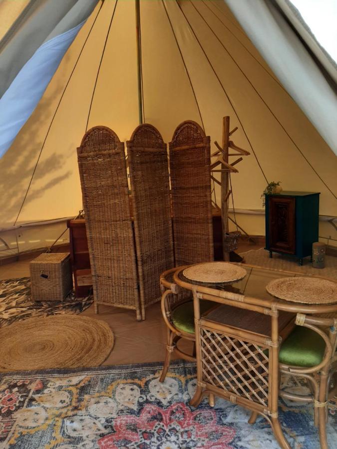 Glamping De Vrije Wind, Tentverhuur Houwerzijl Eksteriør billede