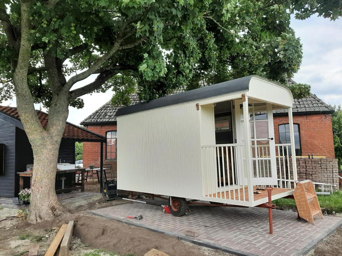 Glamping De Vrije Wind, Tentverhuur Houwerzijl Eksteriør billede